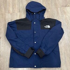 The North Face Blue and Black Jacket